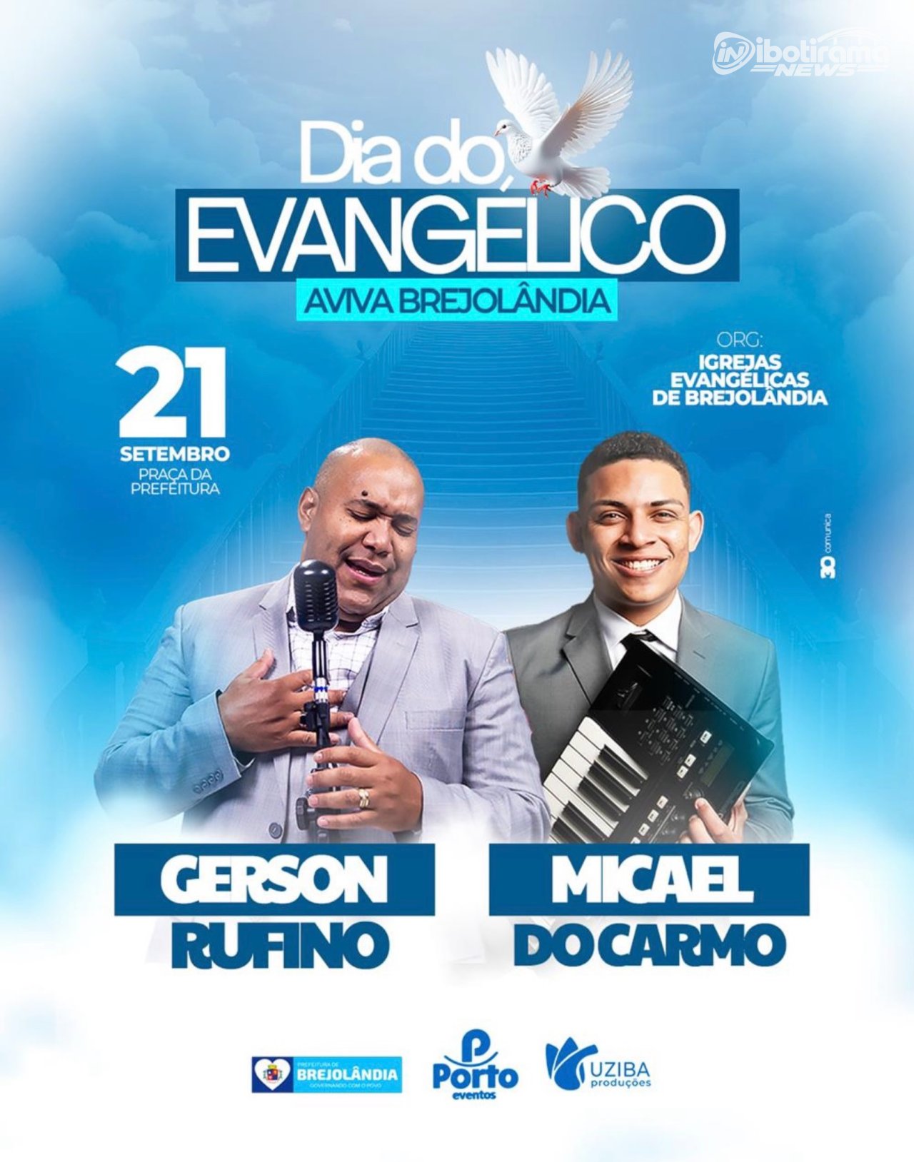 DIA DO EVANGÉLICO EM BREJOLÂNDIA!